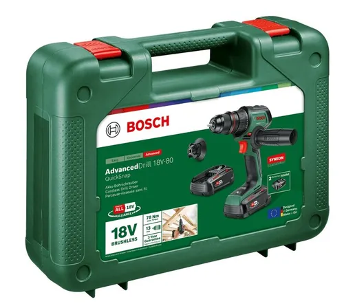 Wiertarko-wkrętarka BOSCH AdvancedImpact 18V-80 Quicksnap 06039E2102