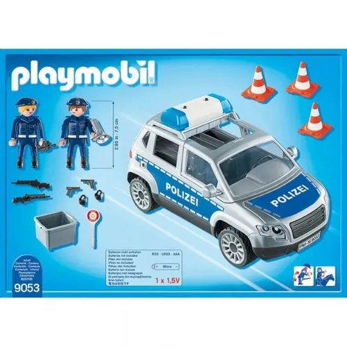 Playmobil City Набор фигурок 9053 Полицейский внедорожник