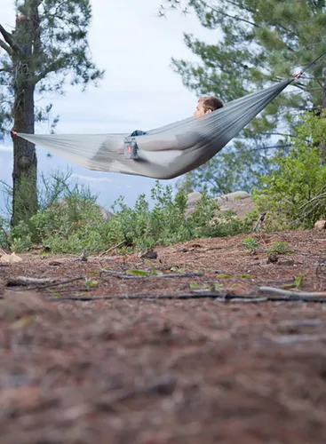 Hamak turystyczny Grand Trunk Nano Hammock - grey