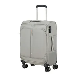 Walizka kabinowa z 4 kołami Samsonite Popsoda - light grey