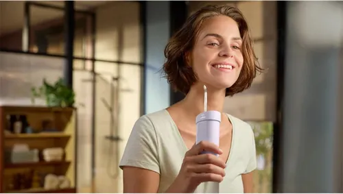 Irygator PHILIPS Sonicare Compact Flosser 1000 HX3333/23 Bezprzewodowy Fioletowy