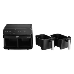 Air Fryer Frytkownica beztłuszczowa BEKO FRL 5388 B 8.5l z podwójnym koszem