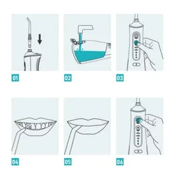 Irygator EXTRALINK Smartlife Intelligent Water Flosser L8 Biały