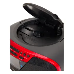 Radioodtwarzacz Aiwa Boombox BBTU-500DAB/RD Bluetooth DAB+ Czerwony