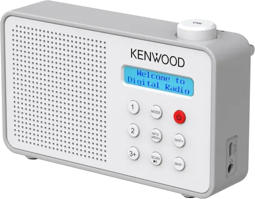 Radioodbiornik Kenwood CR-M25DAB-W Radio FM, DAB+ Biały