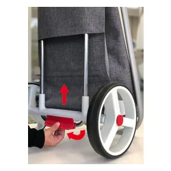 Coș de cumpărături ROLSER com Soft 8-rose