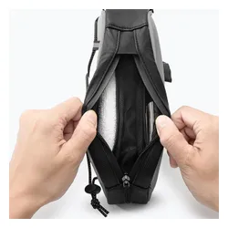 Torba rowerowa na ramę Rockbros 30120109 0,9 l silver