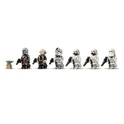 LEGO Star Wars 75454 Mandalorian AT-AT Resztek Imperium, zestaw klocków 10+
