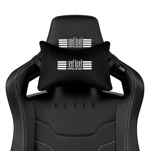Fotel Next Level Racing NLR-G004 Elite Gaming Chair Leather Edition Gamingowy do 140kg Skóra naturalna Czarny