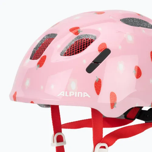 Kask rowerowy dziecięcy Alpina Ximo 2 Jr strawberry gloss