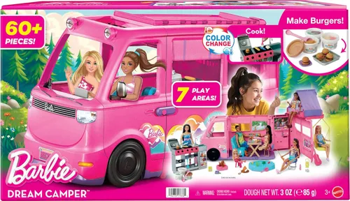 Barbie Kamper Marzeń DreamCamper 2025 + akcesoria HRJ78