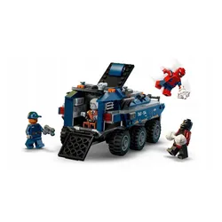 LEGO Spider Man 76349 Pościg Spider-Mana za więźniarką, zestaw klocków 8+