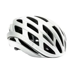 Kask rowerowy Giro Helios Spherical MIPS matte white/silver fade