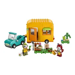 LEGO Animal Crossing 77054 Leif i jego karawan oraz sklep ogrodniczy