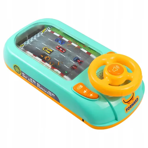 Interaktywna kierownica dla dzieci symulator jazdy z dźwiękami I regulacją prędkości