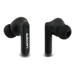 Słuchawki dokanałowe LACOSTE Iconic Petit Pique Czarny