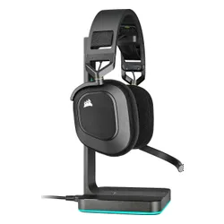 Наушники геймерские / игровые Corsair HS80 RGB черный (CA-9011235-EU)