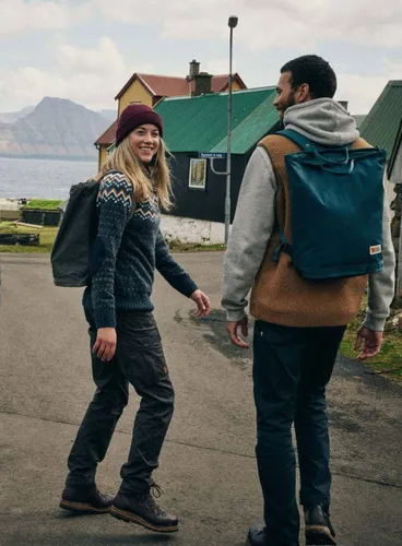 Сумка-рюкзак Fjallraven Vardag Totepack - зеленый патина