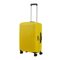 Чемодан American Tourister Rejoy среднего размера - electric yellow