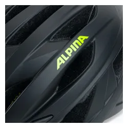 Kask rowerowy Alpina Parana black/ neon yellow matte