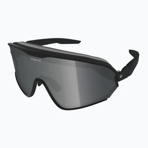 Okulary przeciwsłoneczne Tripout Infinity black/dark silver axiom