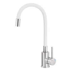 Bateria Deante Luno BOC_W720 Biały Stal szlachetna