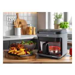 Air Fryer Frytkownica beztłuszczowa ELDOM FR500 5.5l z okienkiem do obserwacji postępów