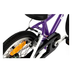 Rower dziecięcy KARBON Superlight Automatic 16 cali dla chłopca Fioletowy