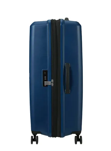 Walizka duża poszerzana American Tourister AeroStep - navy blue