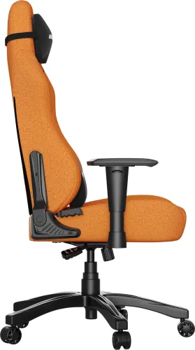Fotel Anda Seat Luna L Orange Fabric Gamingowy do 100kg Tkanina Pomarańczowy