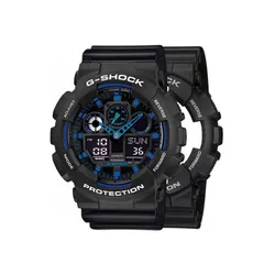 Casio Zegarek SET GA-100-1A2ER + BEZEL 10508136 + PASEK 10347688