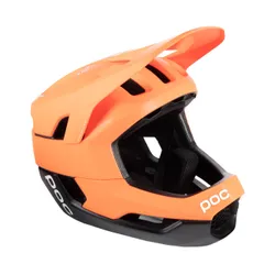 Kask rowerowy POC Otocon Race MIPS fluorescent orange avip/uranium black matt
