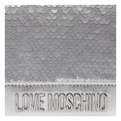 Dragoste MOSCHINO jc4279pp0hko190b Argento Laminato bag