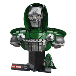 LEGO 76345 Super Heroes Popiersie Doktora Dooma
