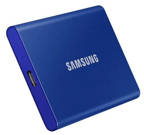 Dysk Samsung T7 1TB USB 3.2 Niebieski