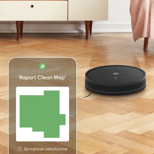 Robot sprzątający IROBOT Roomba Combo Essential Y011240 Czarny