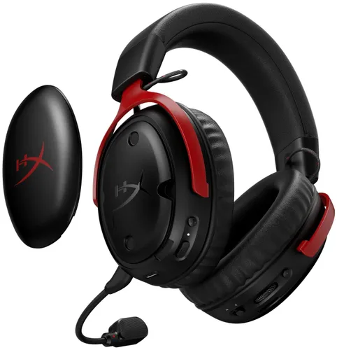 HyperX Cloud III S Wireless czerwony
