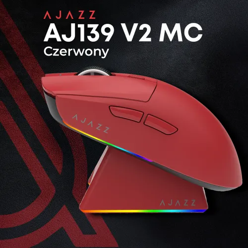 Myszka gamingowa Ajazz AJ139 V2 MC Czerwony