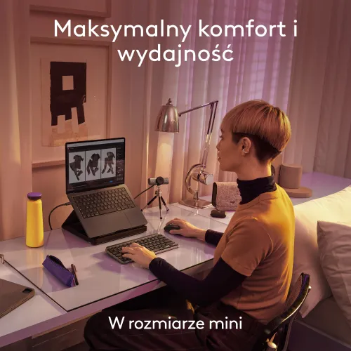 Klawiatura LOGITECH MX Keys Mini for Mac Szary