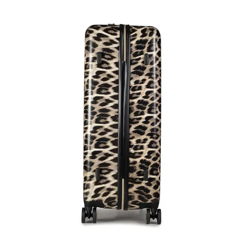 Большой жесткий чемодан Puccini Beverly Hills ABS015A 6 Leopard