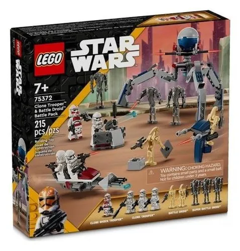 Конструктор LEGO Star Wars 75372 Clones Vs Droid Battle Pack