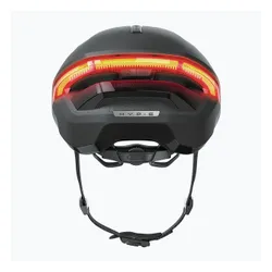 Kask rowerowy z kierunkowskazami ABUS Hyp-E volcano titan