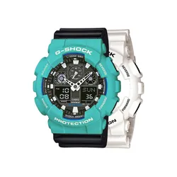 Casio Zegarek SET GA-100B-7AER + BEZEL 10410475 + PASEK 10347688
