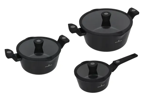 Zestaw garnków Zwieger Korra ZWS-25709 Indukcja Aluminium 6 elementów