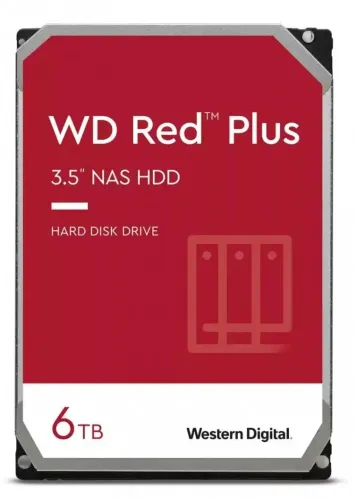 Dysk WD Red Plus WD60EFPX 6TB 3,5"