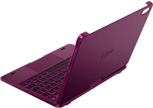 Etui na iPad TYPECASE Flexbook Touch Malinowy Klawiatura