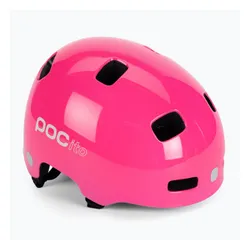 Kask rowerowy dziecięcy POC Pocito Crane MIPS Jr fluorescent pink 9085