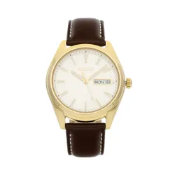 Seiko Classic Quartz Saat SUR450P1 Gold / Brwon