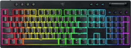 Klawiatura RAZER BlackWidow V4 Low-profile HyperSpeed Yellow Switch
