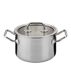 SPRING Brigade Basic 1,7 l - garnek ze stali nierdzewnej z pokrywką